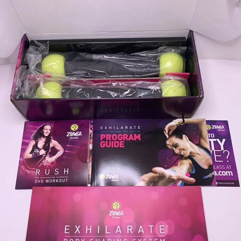 Zumba Fitness Exhilarate Body Shaping System 5 DVD